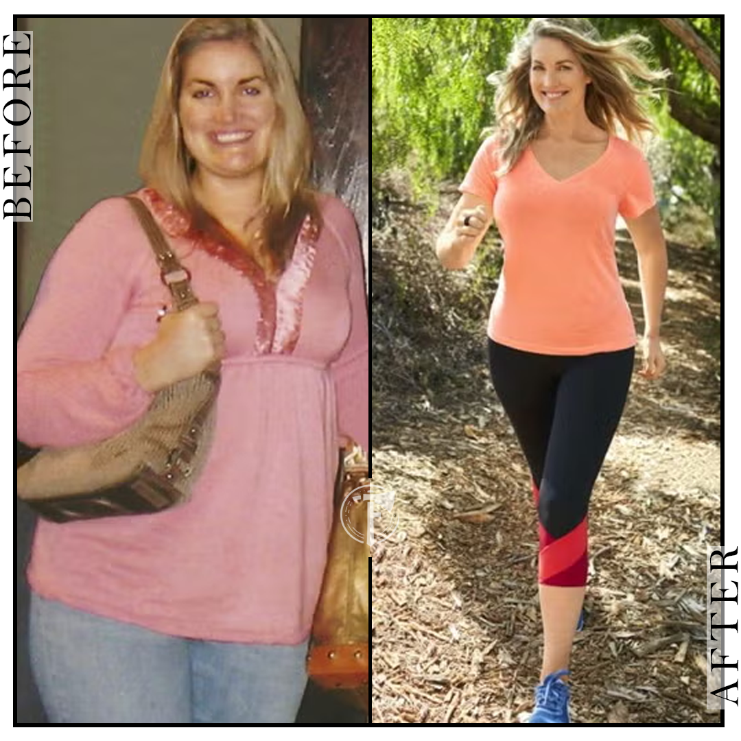Michelle K. — before and after transformation on The Forged Protocol